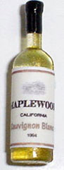 Dollhouse Miniature Maplewood Sauvignon